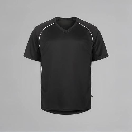Funktionelles Teamshirt mit "Chef" Backprint - Black MarketPrint