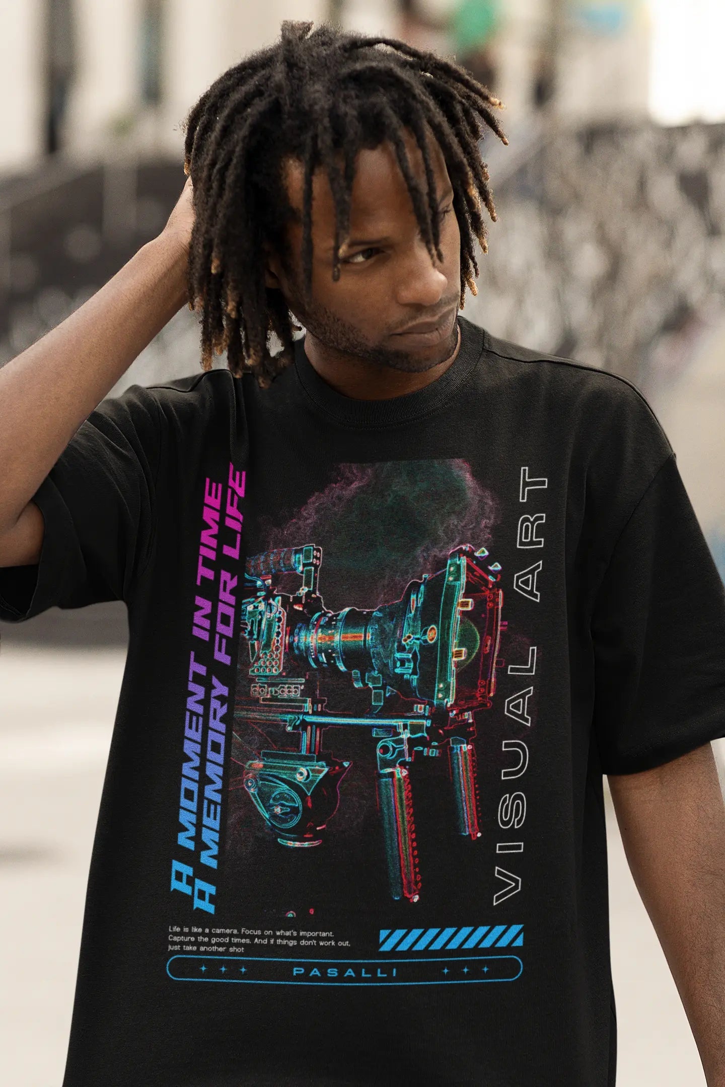 Pasalli Originals Blaster Organic Oversized T-Shirt Shirtee