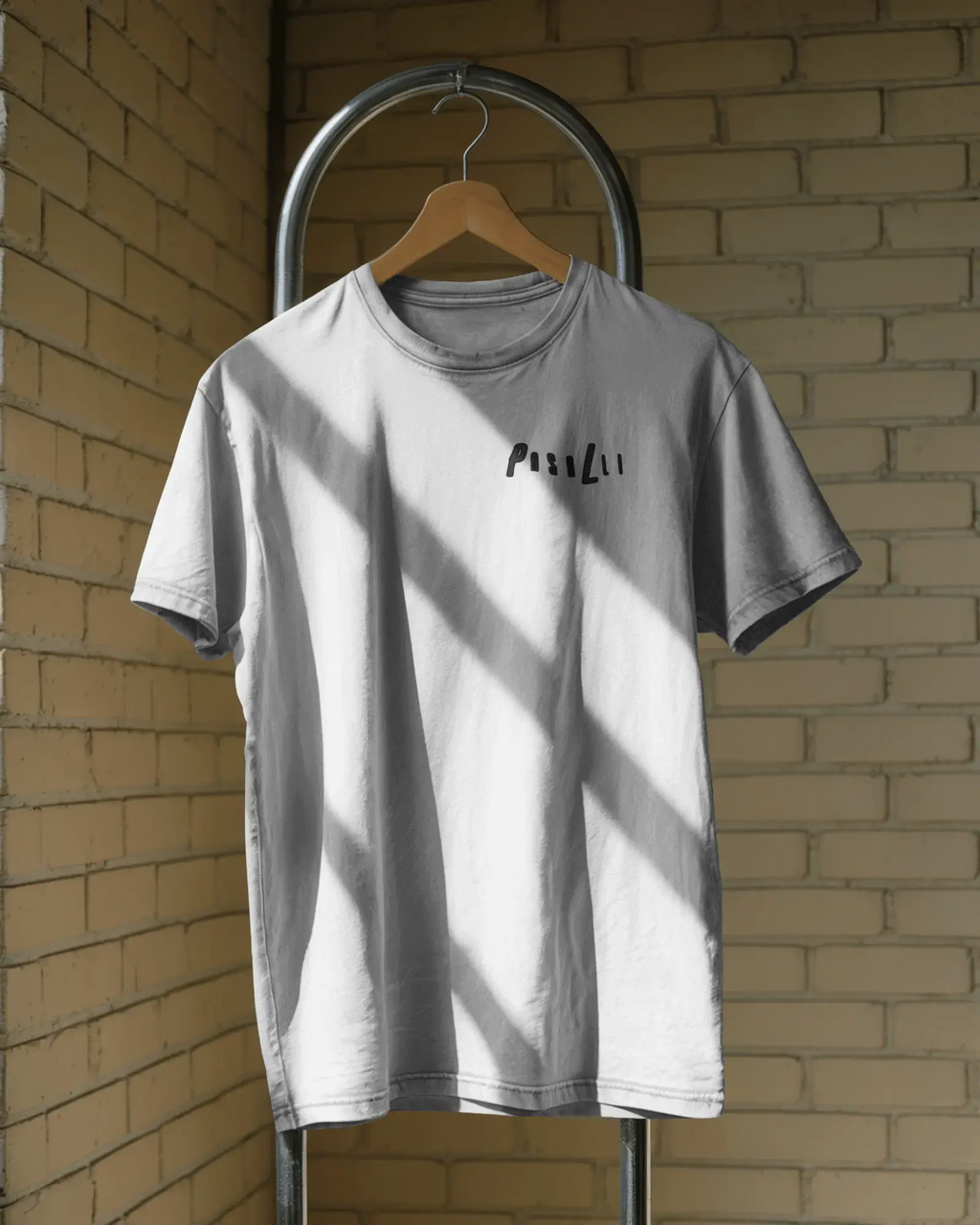 Pasalli Originals Classic T-Shirt -  Front Stick & Back Print - White Pasalli