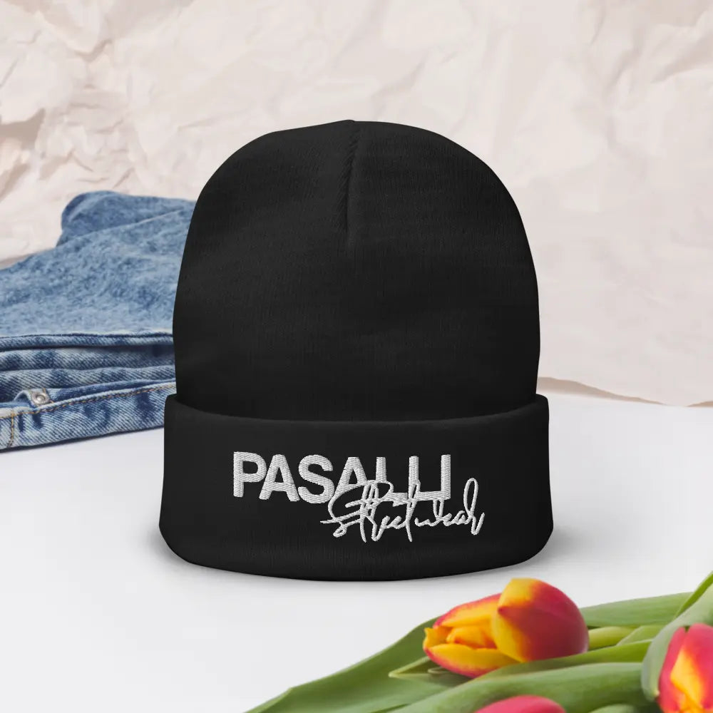 Pasalli Originals Mütze mit Stick  - Beanie Shirtee