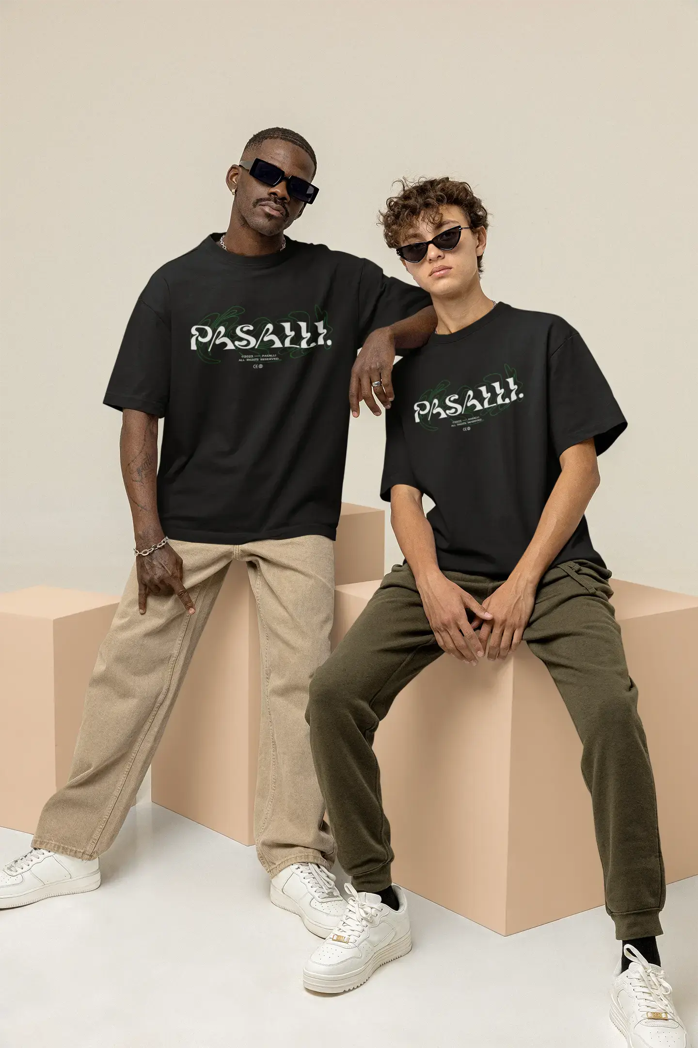 Pasalli Originals Organic Blaster Oversized T-Shirt Shirtee