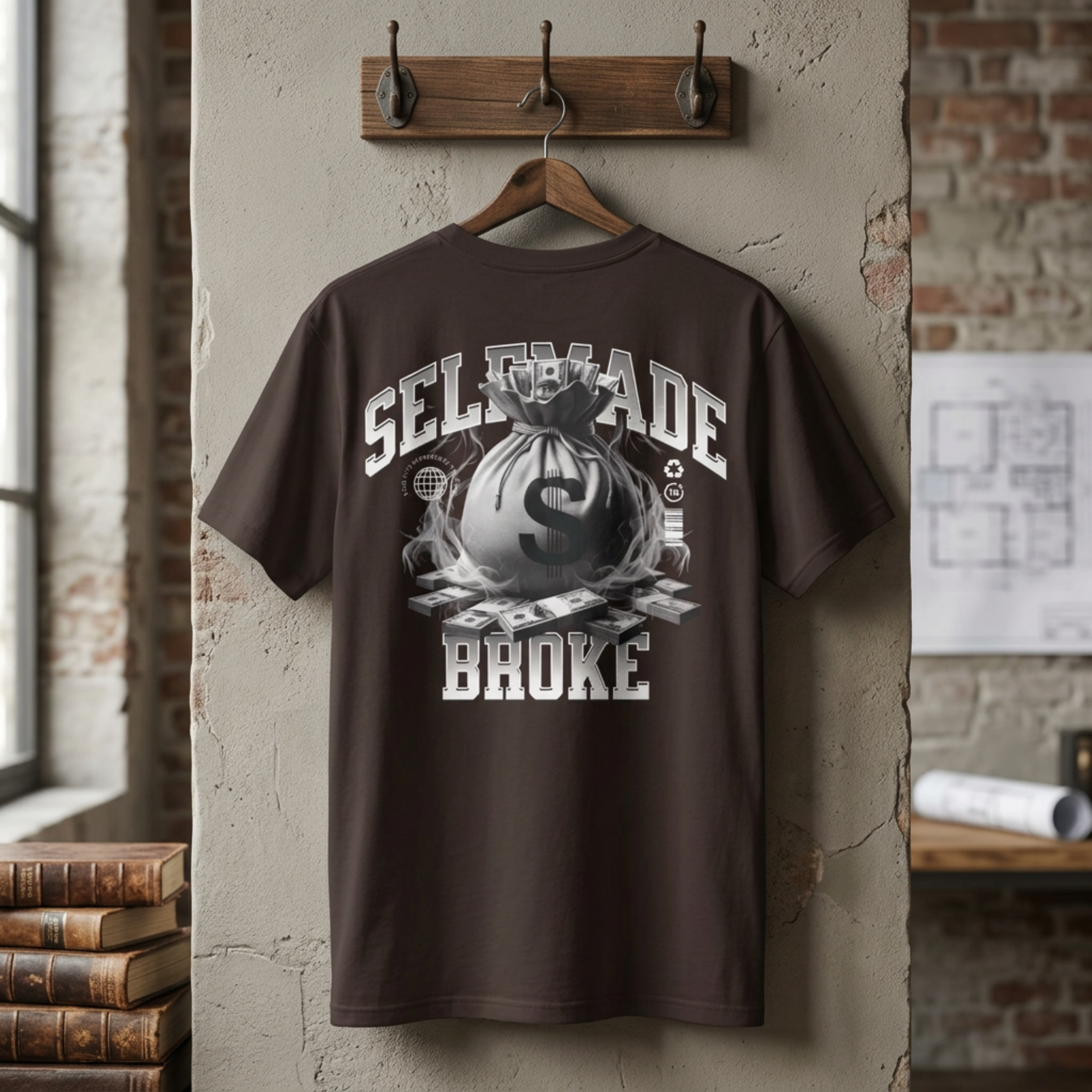 Unisex T-Shirt - für selfmade Mindestlohnarbeiter