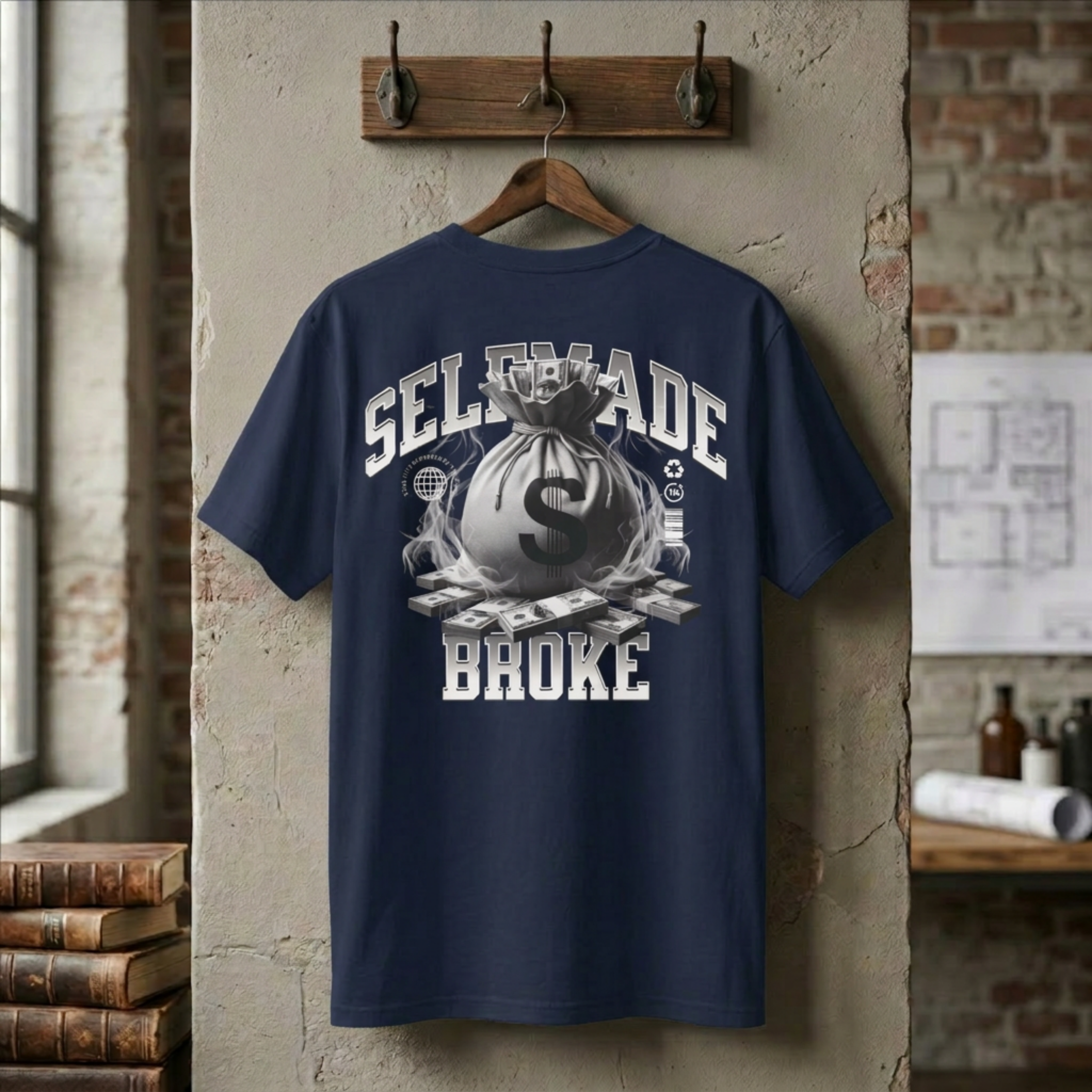 Unisex T-Shirt - für selfmade Mindestlohnarbeiter