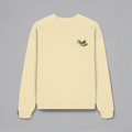 Premium Oversized Sweatshirt mit Stick - Natural Raw Shirtee
