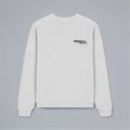 Premium Oversized Sweatshirt mit Stick - Heather Grey Shirtee