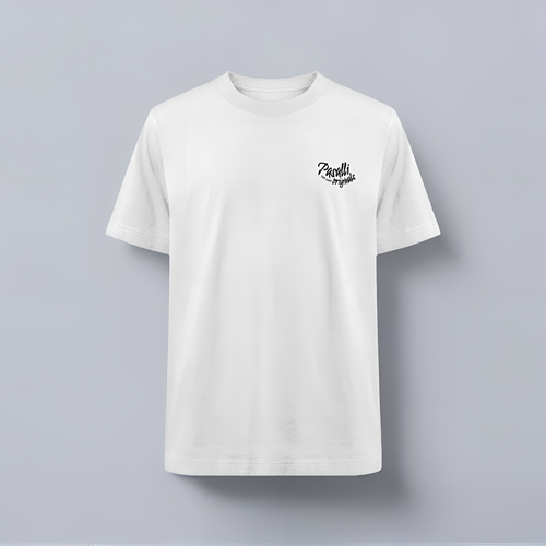Heavy Organic Oversized T-Shirt mit Stick - White Shirtee