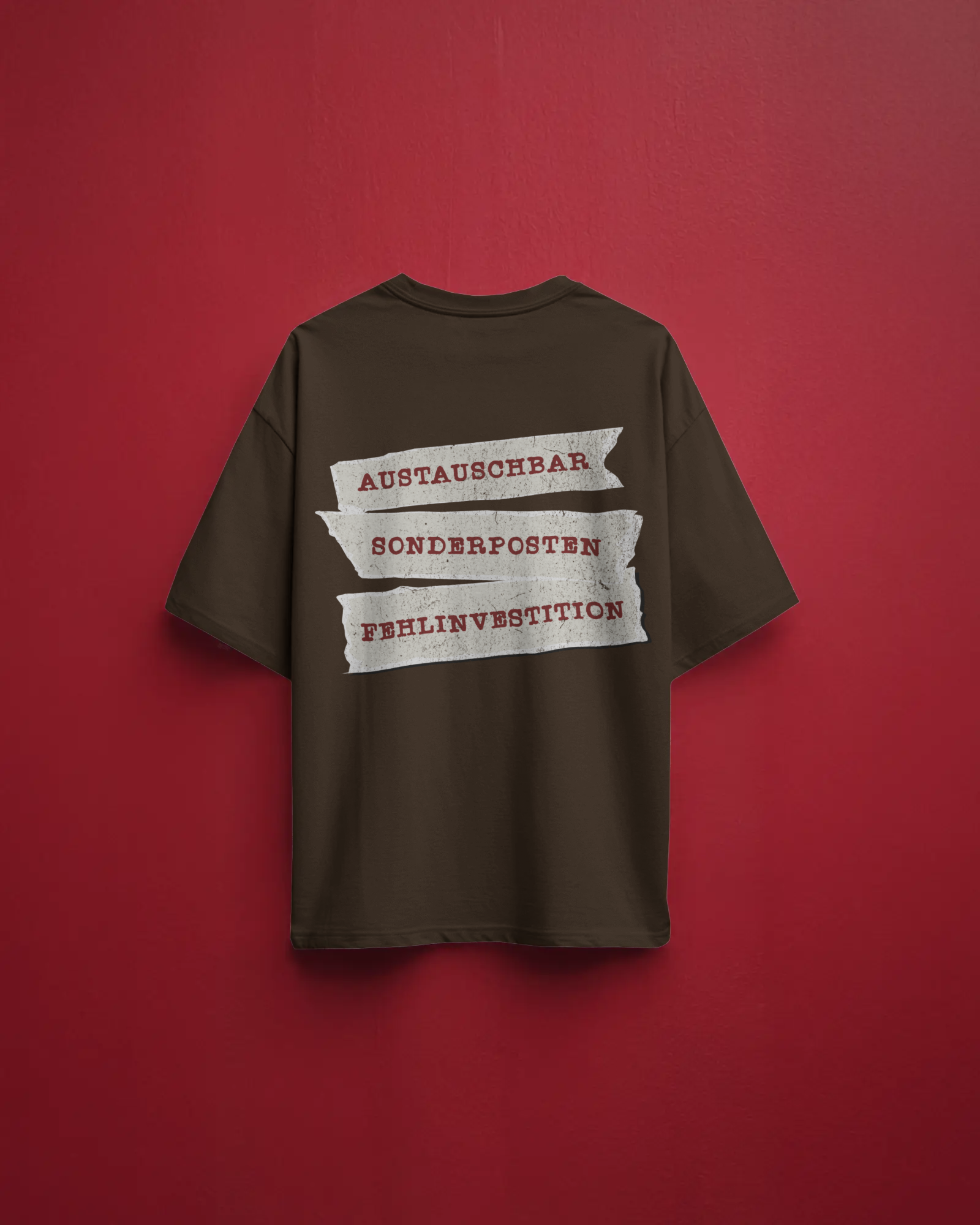 Unisex T-Shirt - für Leute die sich gern selbstdarstellen