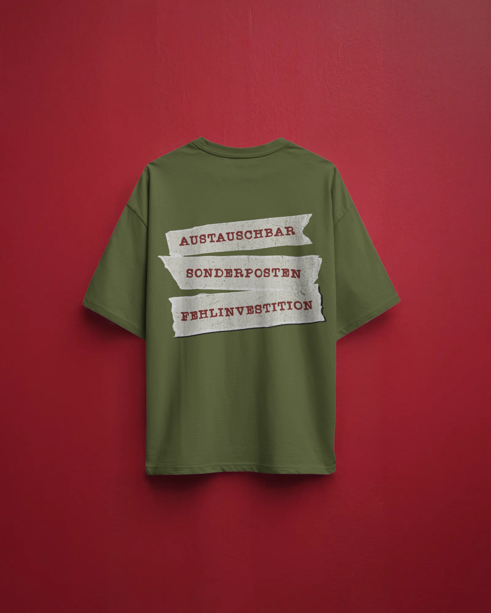 Unisex T-Shirt - für Leute die sich gern selbstdarstellen