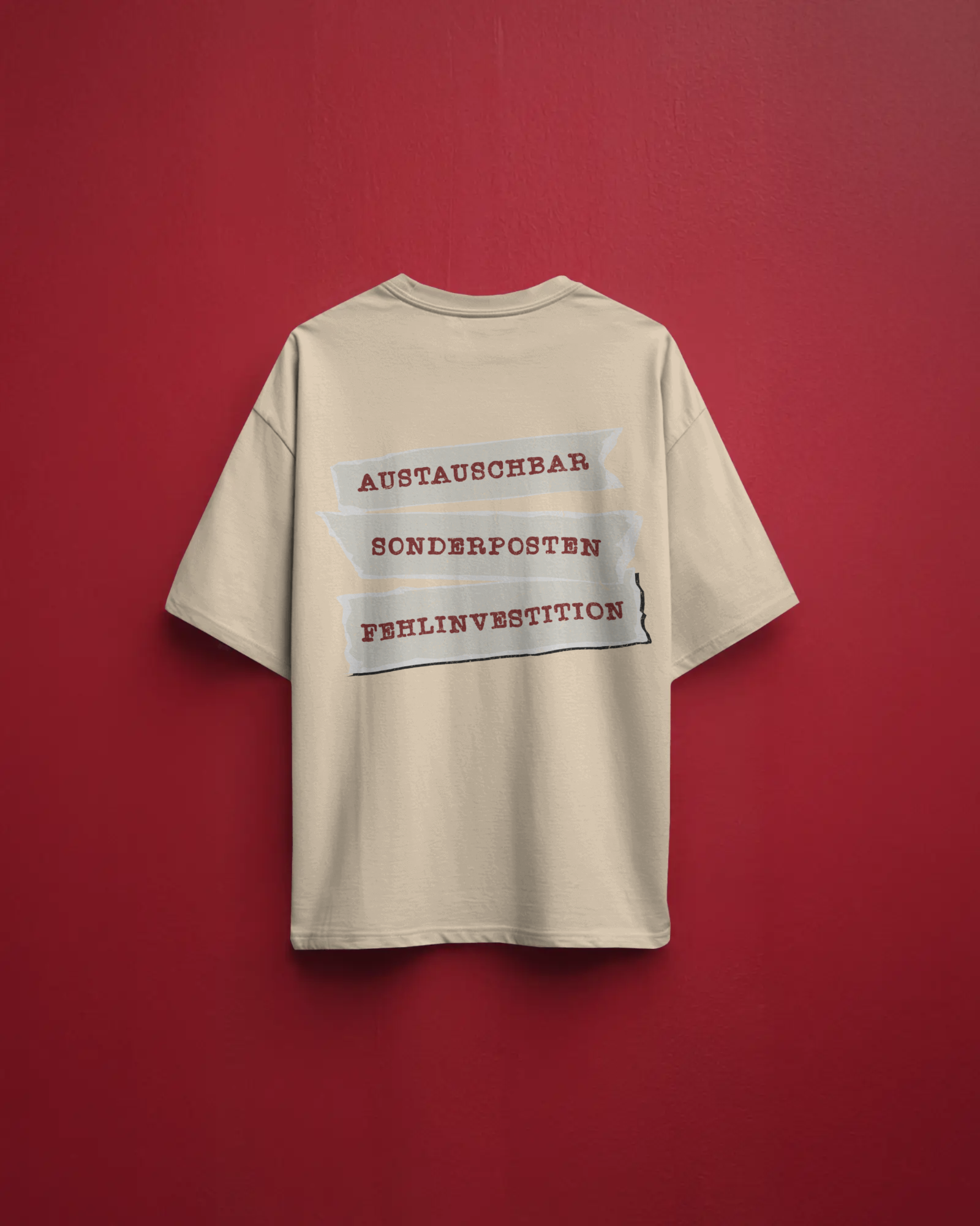 Unisex T-Shirt - für Leute die sich gern selbstdarstellen