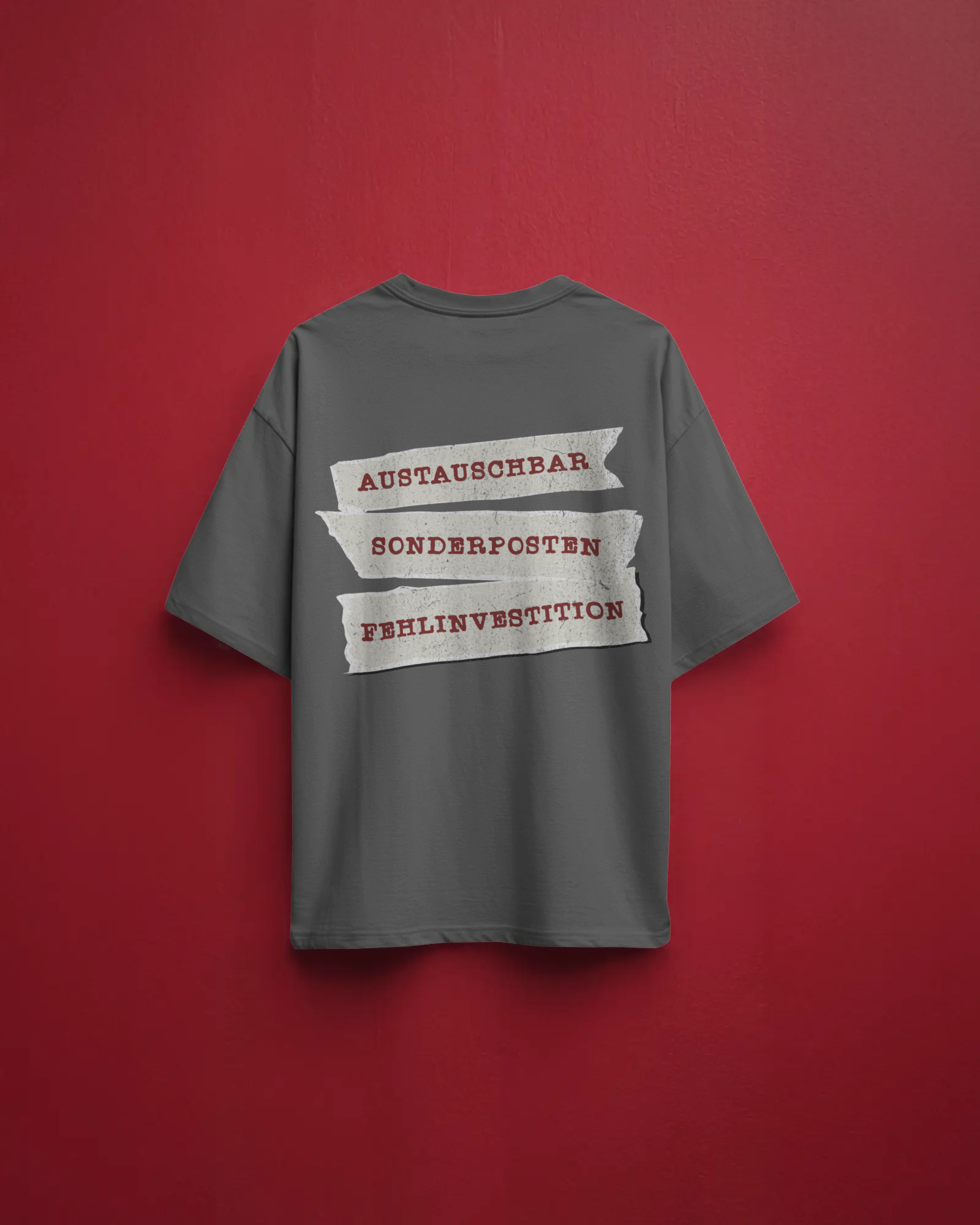 Unisex T-Shirt - für Leute die sich gern selbstdarstellen