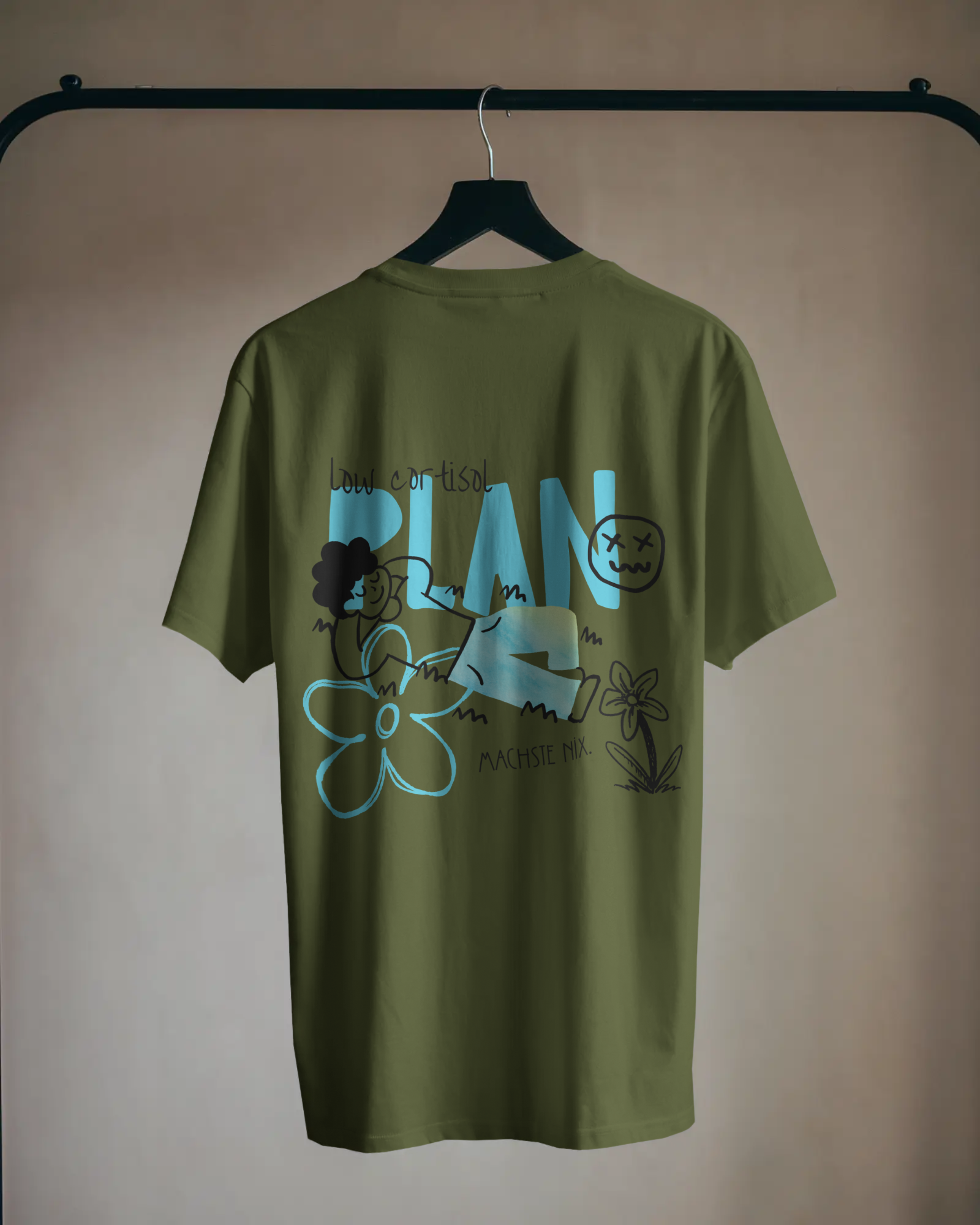 Unisex T-Shirt - für Leute die sich einfach nicht stressen