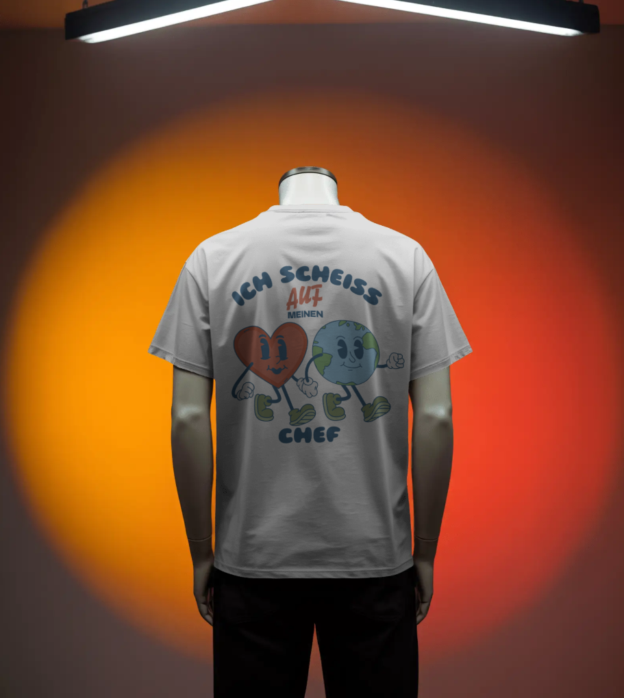 Unisex T-Shirt - wenn du darauf aus bist gekündigt zu werden