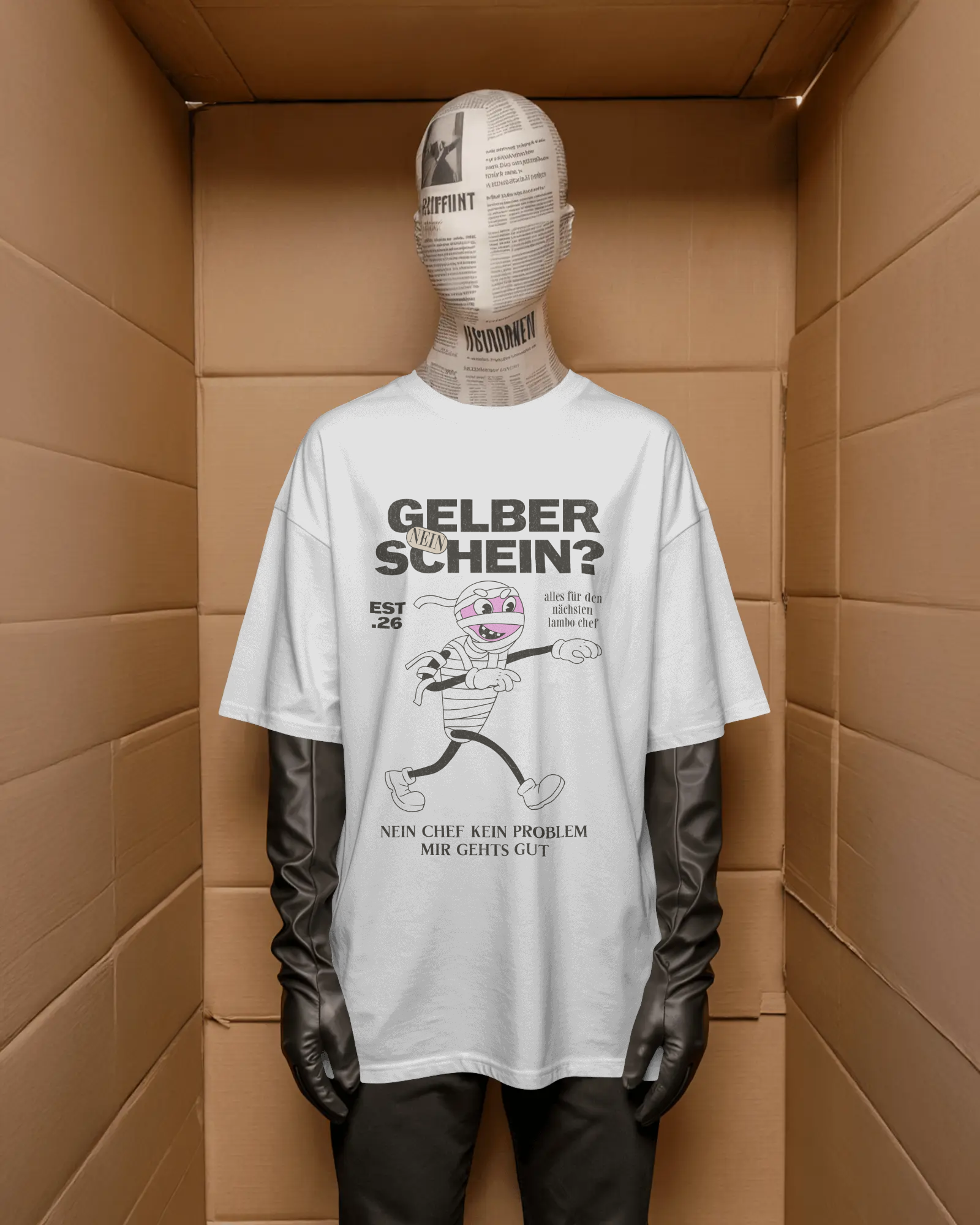 Unisex T-Shirt - für absolute Lohnsklaven