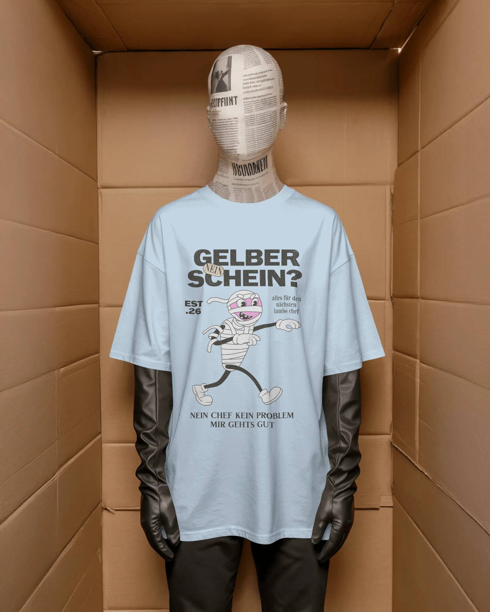 Unisex T-Shirt - für absolute Lohnsklaven