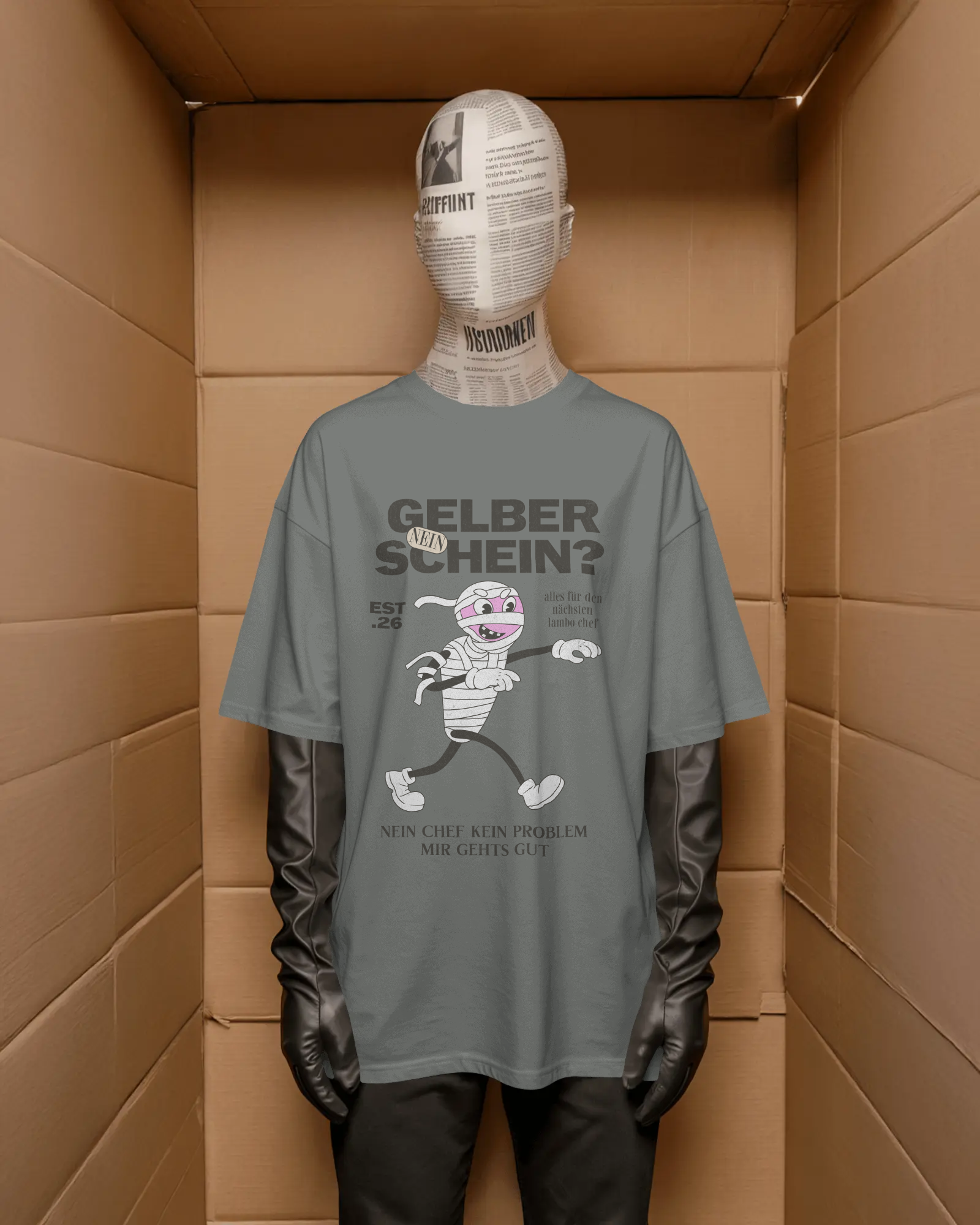 Unisex T-Shirt - für absolute Lohnsklaven