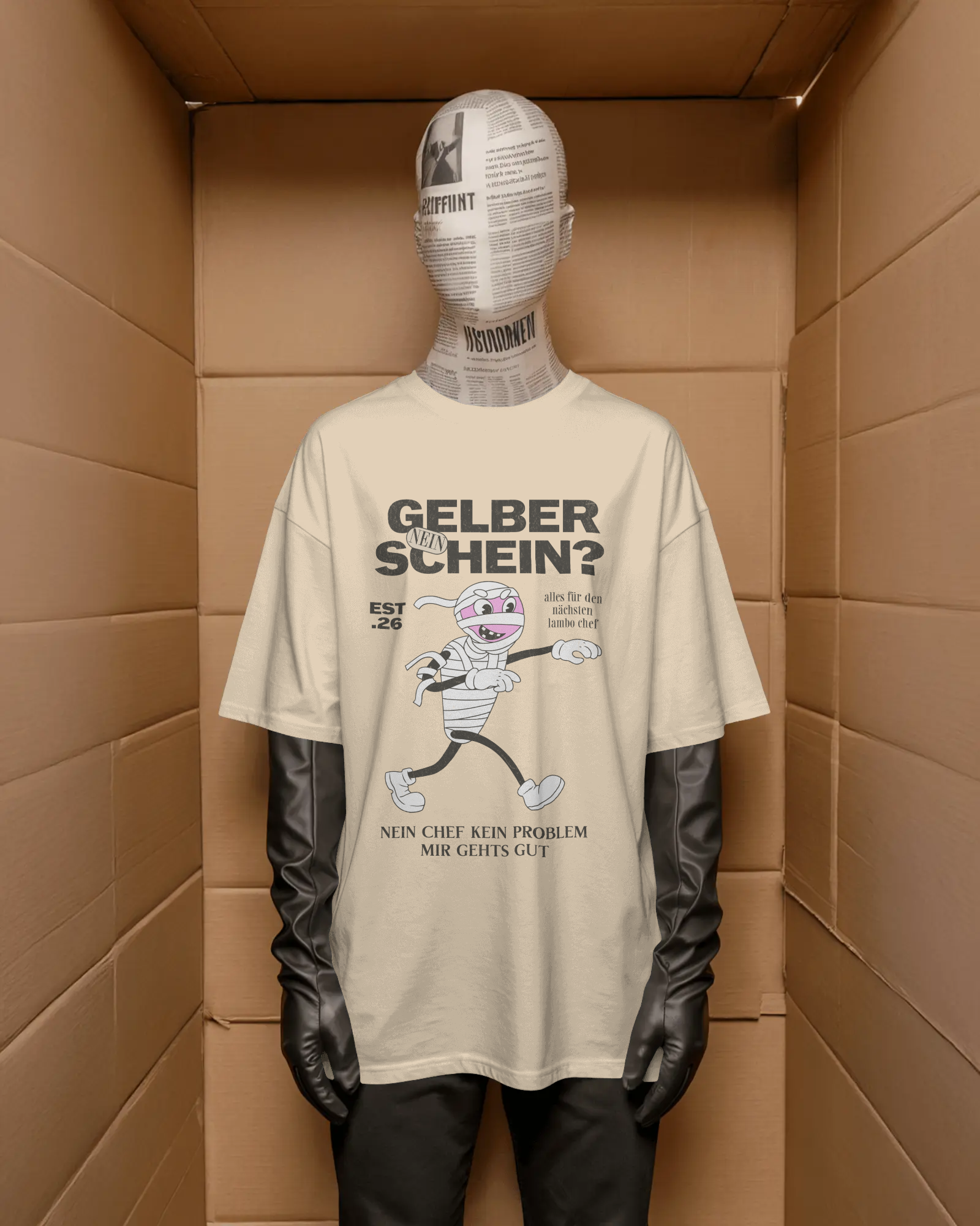 Unisex T-Shirt - für absolute Lohnsklaven