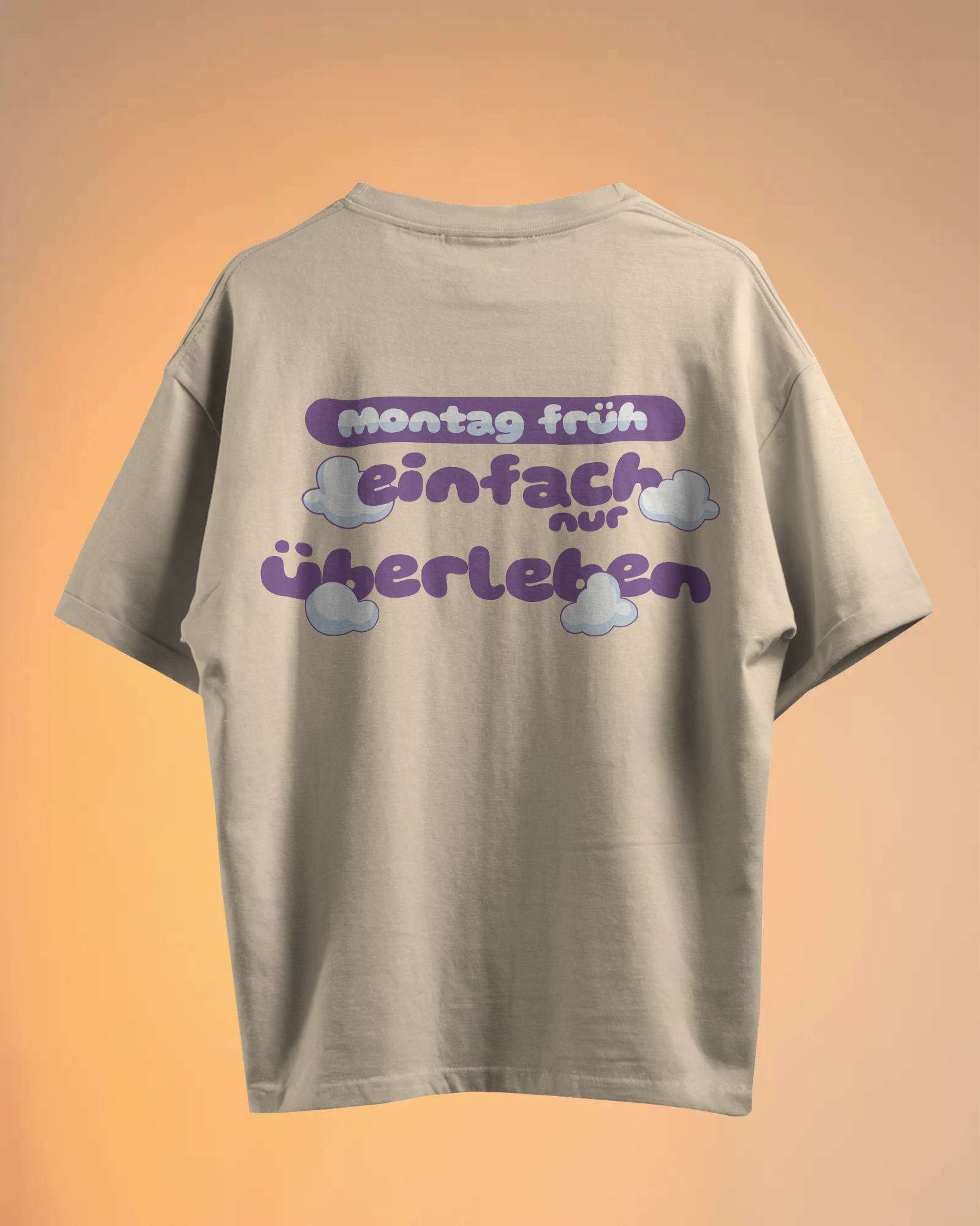 Unisex T-Shirt - Für Montage, die den Lebenswillen klauen.