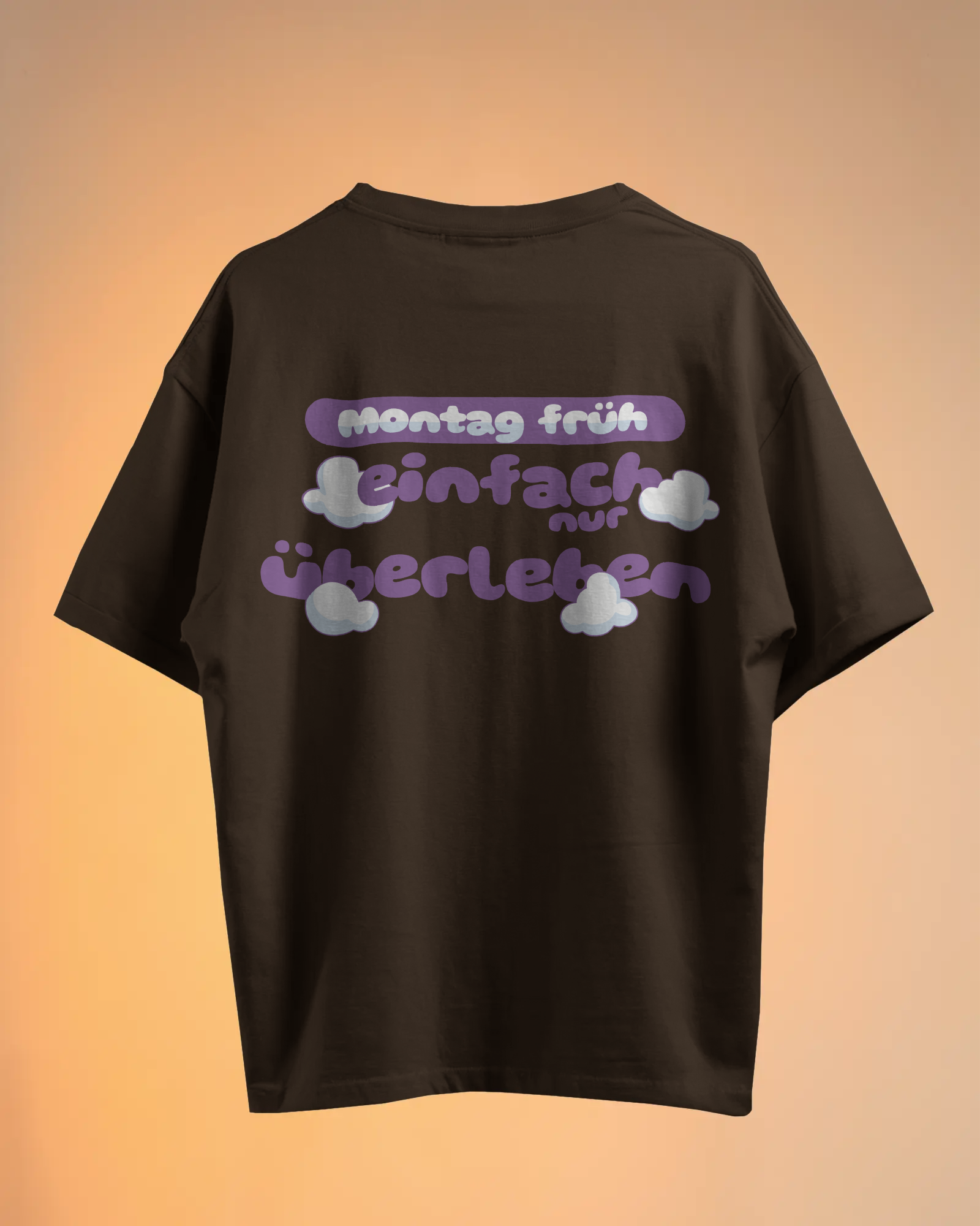 Unisex T-Shirt - Für Montage, die den Lebenswillen klauen.