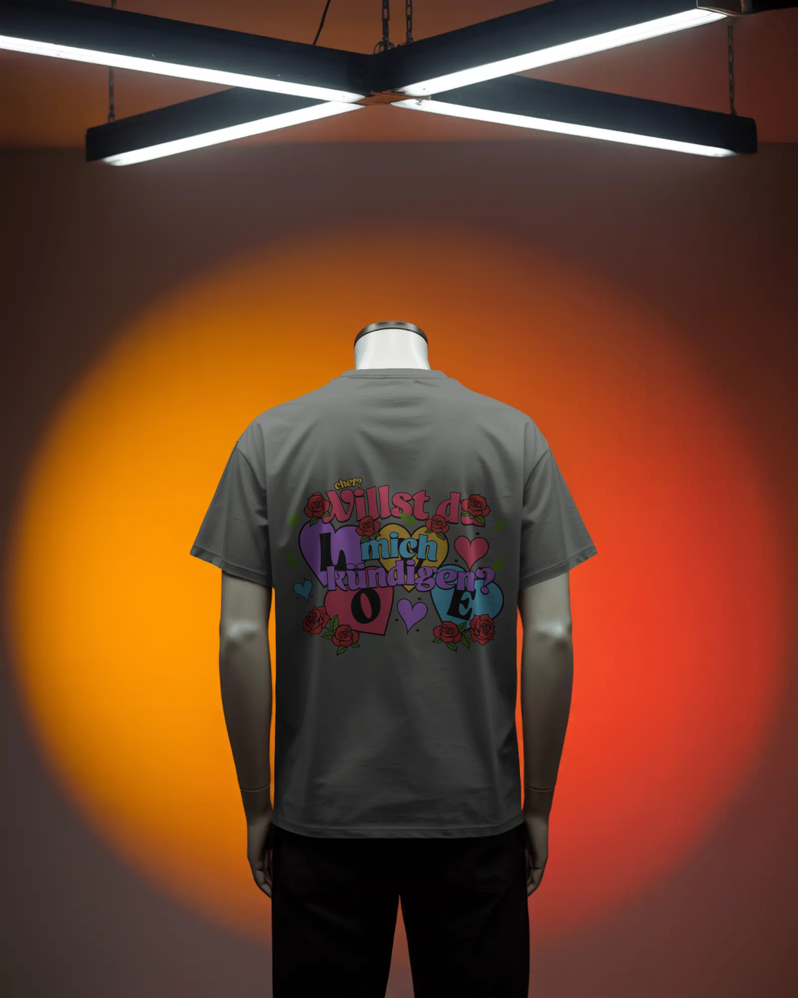 Unisex T-Shirt - Kündigungsantrag an den Chef