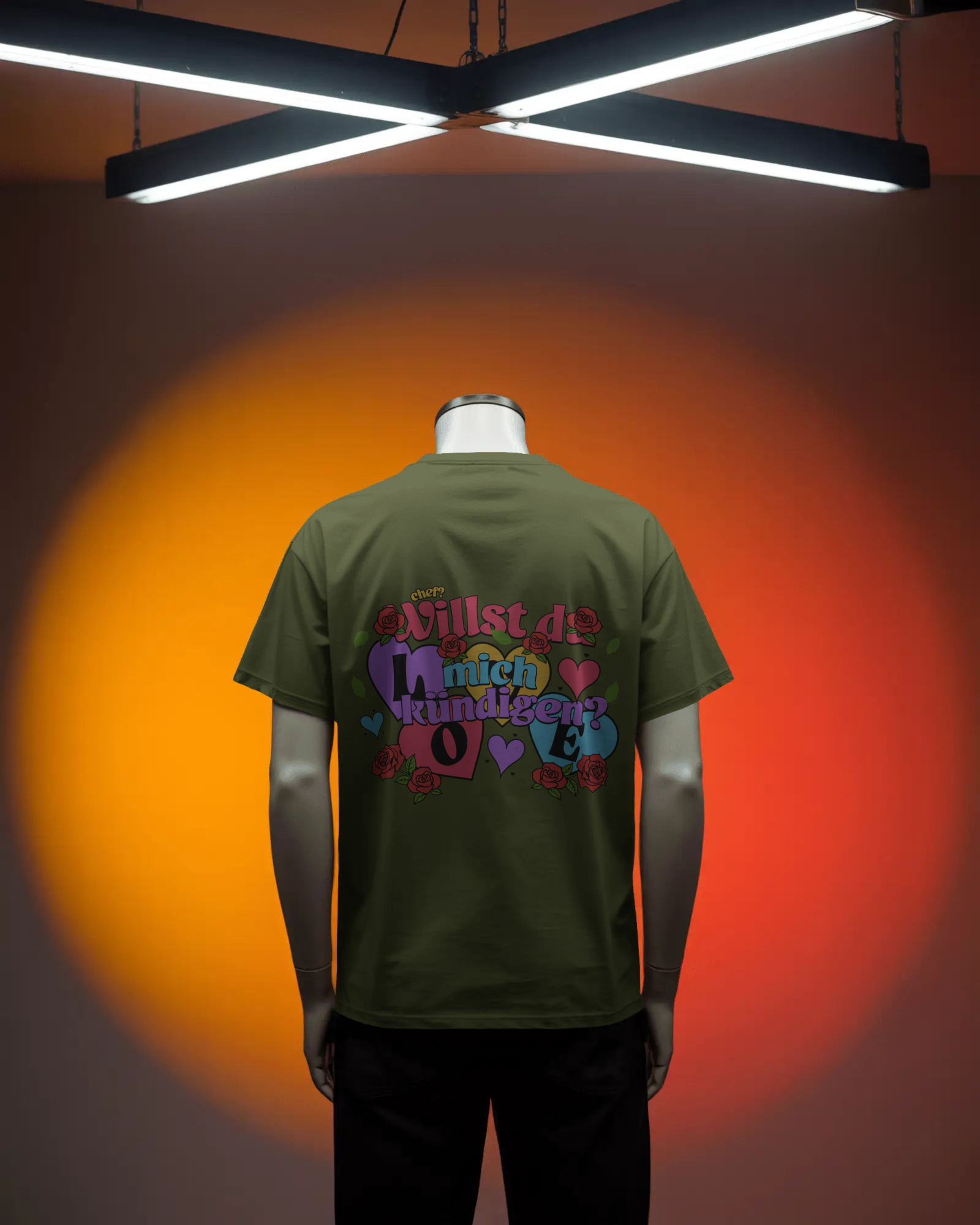 Unisex T-Shirt - Kündigungsantrag an den Chef