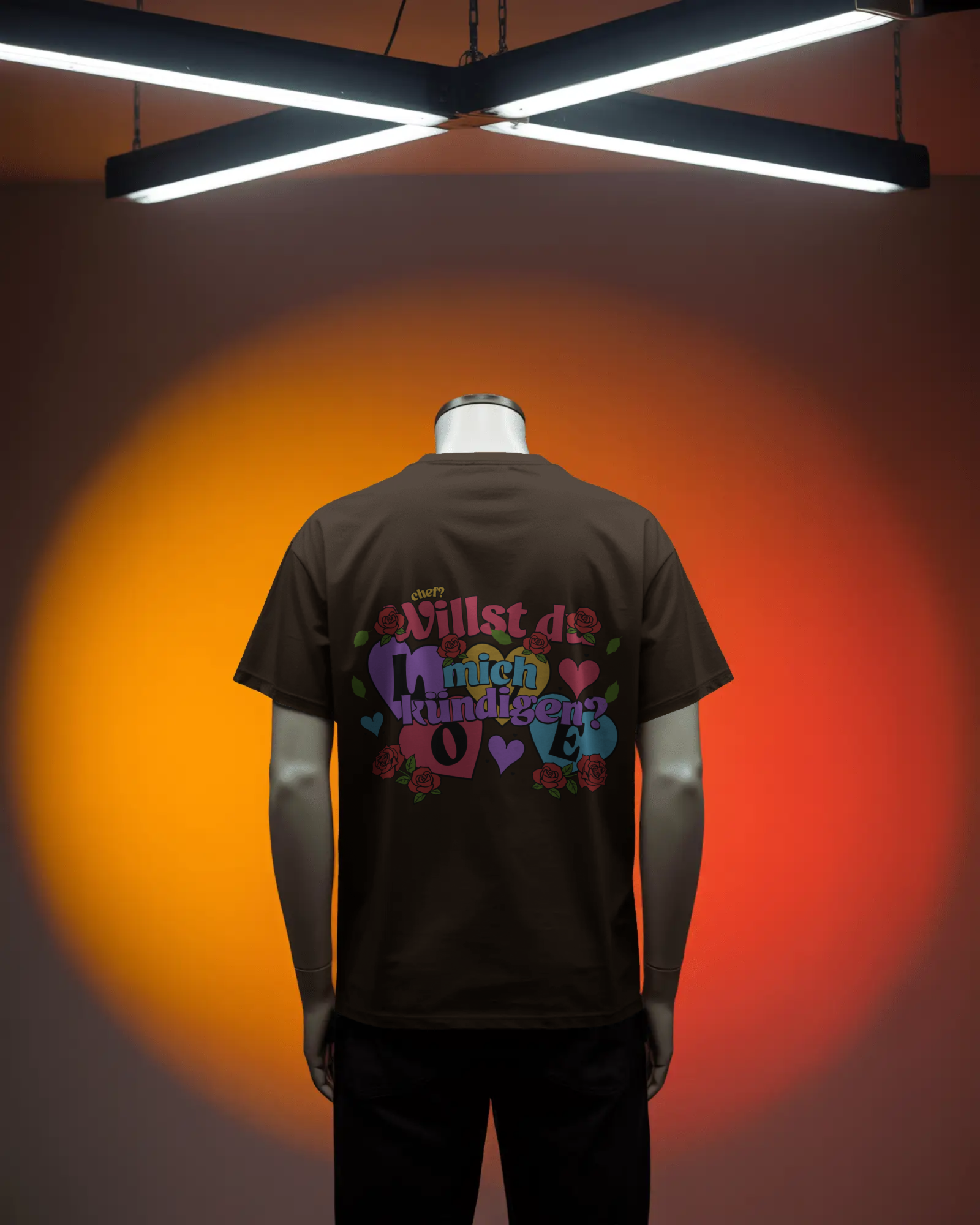 Unisex T-Shirt - Kündigungsantrag an den Chef