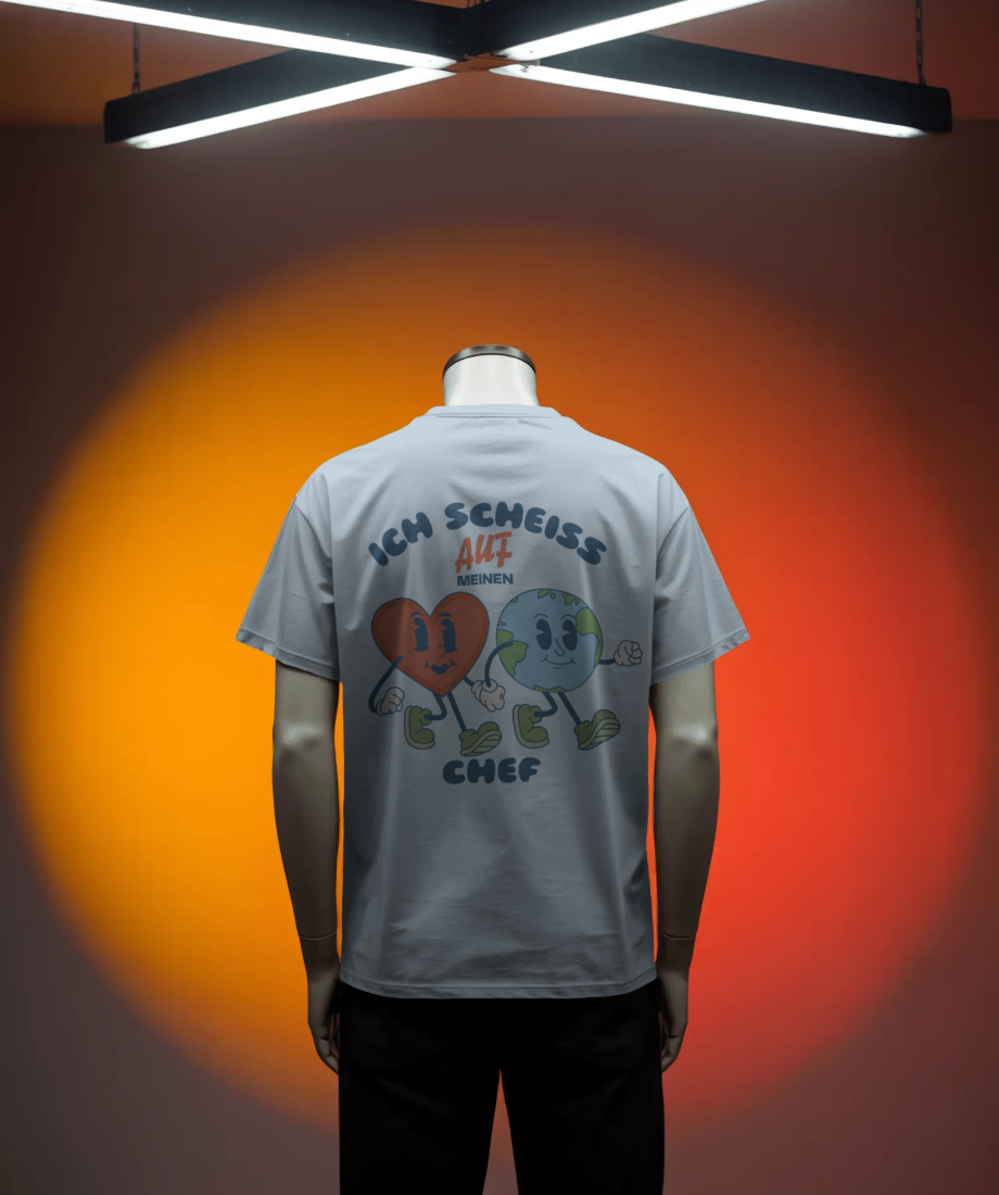 Unisex T-Shirt - wenn du darauf aus bist gekündigt zu werden