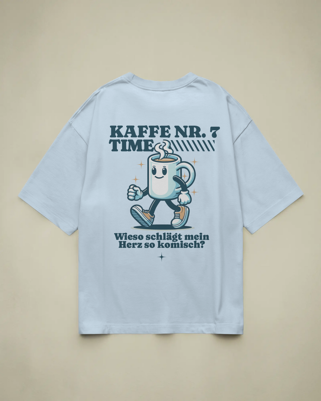 Unisex T-Shirt - für chronische Koffeinabhängige