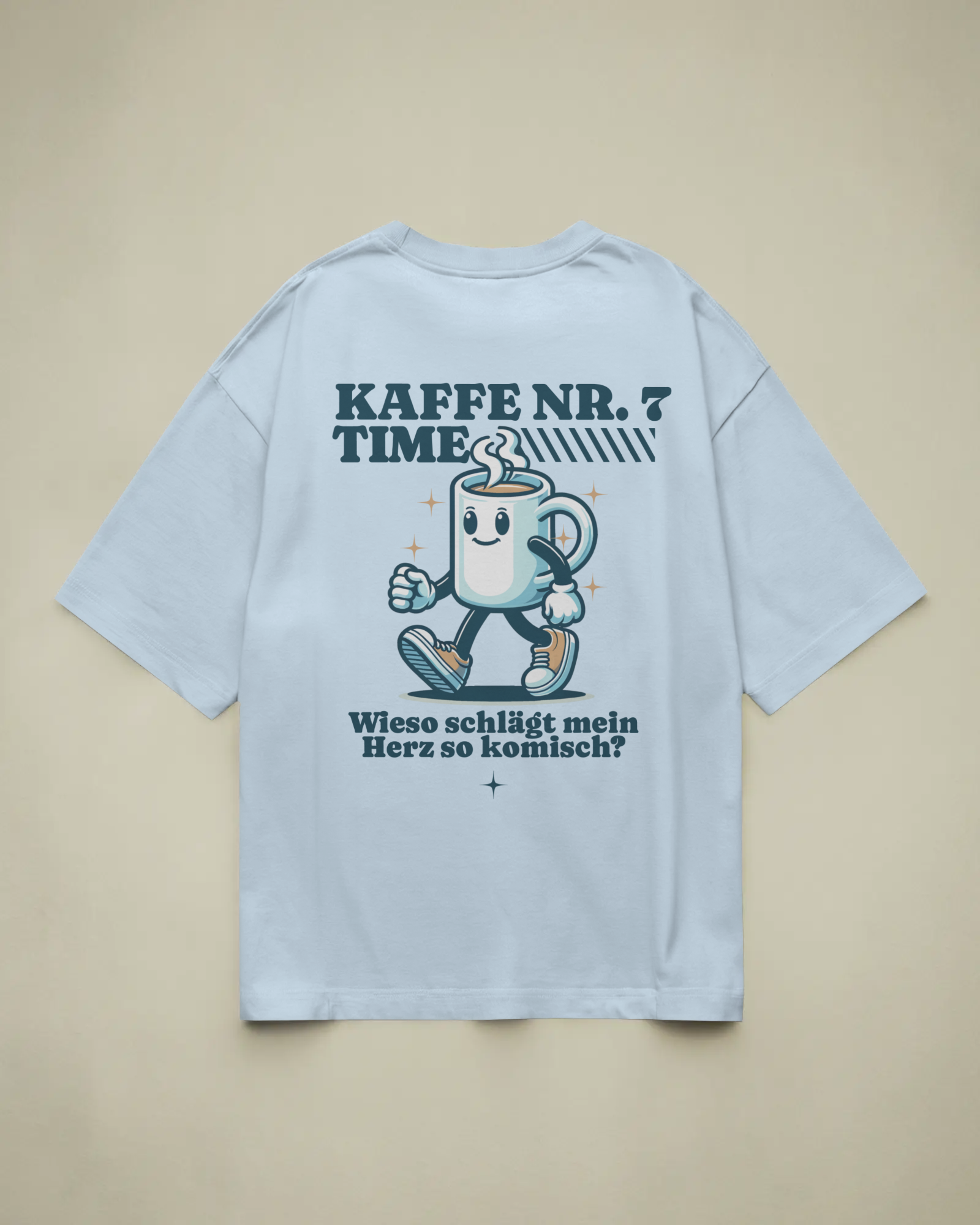 Unisex T-Shirt - für chronische Koffeinabhängige