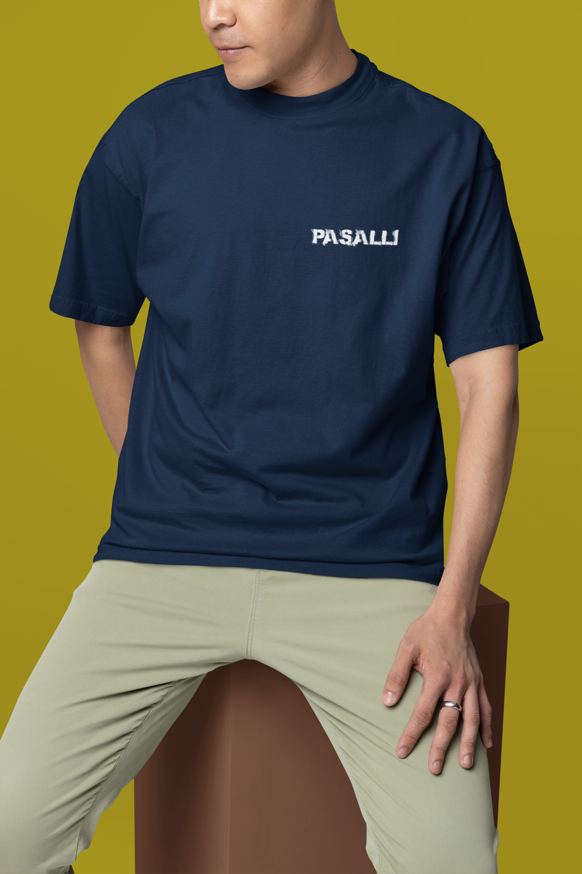 Pasalli Originals Heavy Oversized T-Shirt - Front and Back Print