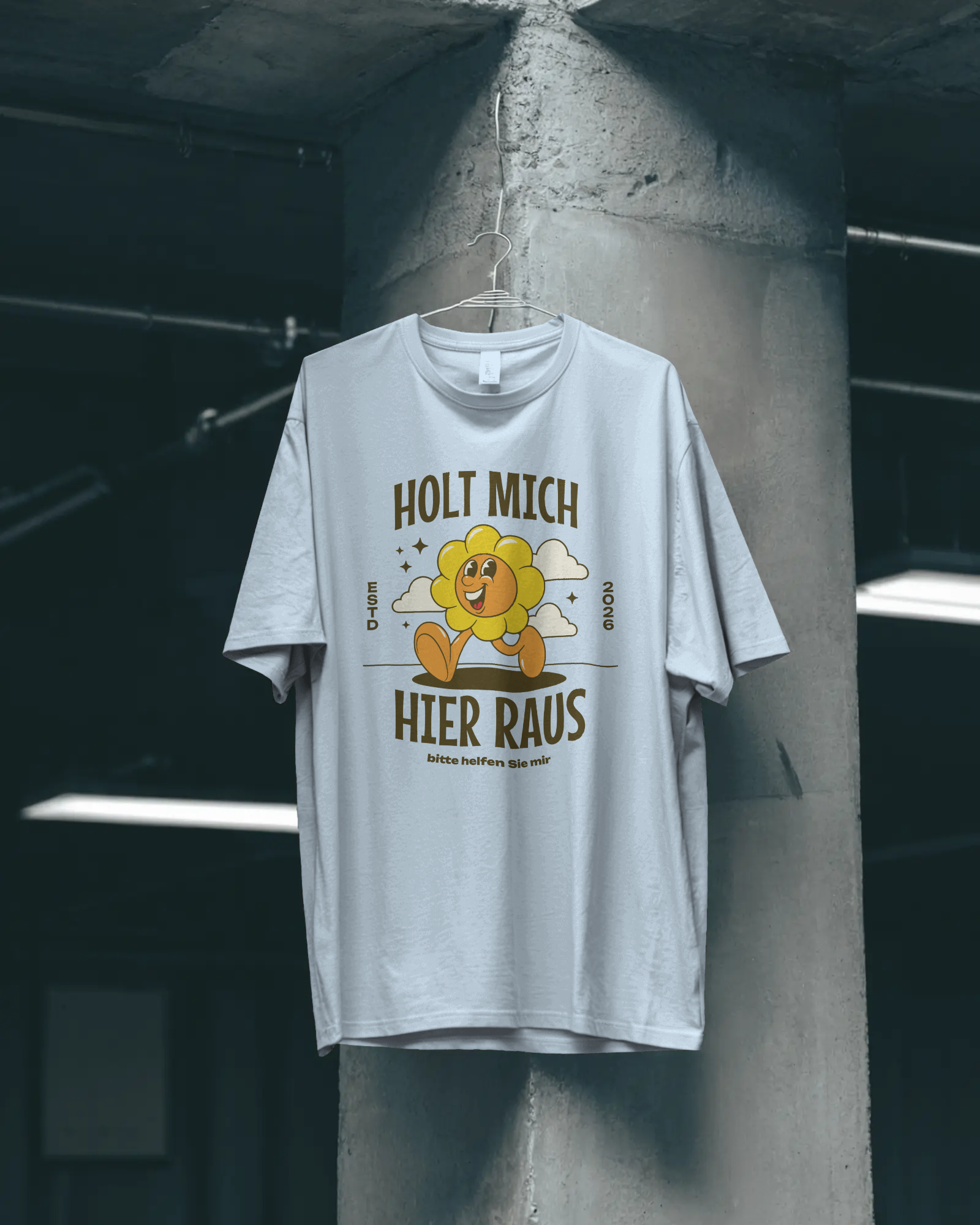Unisex T-Shirt - ein offensichtlicher Hilfeschrei