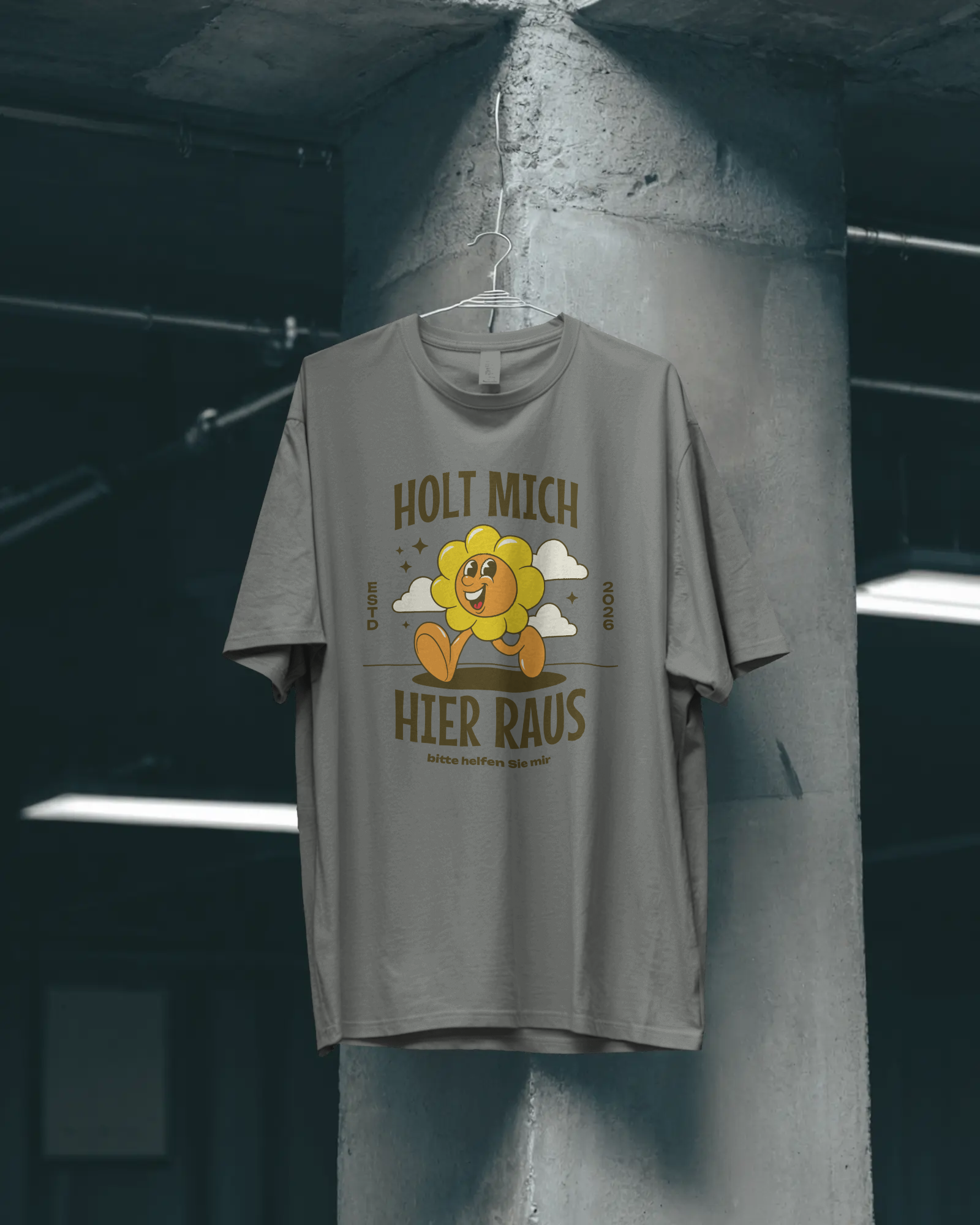 Unisex T-Shirt - ein offensichtlicher Hilfeschrei
