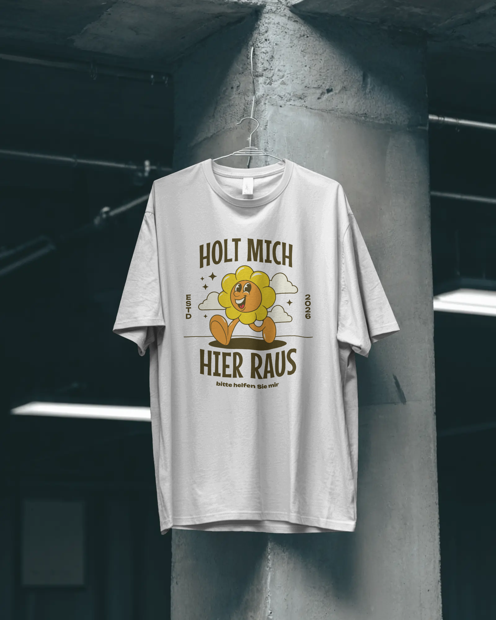 Unisex T-Shirt - ein offensichtlicher Hilfeschrei