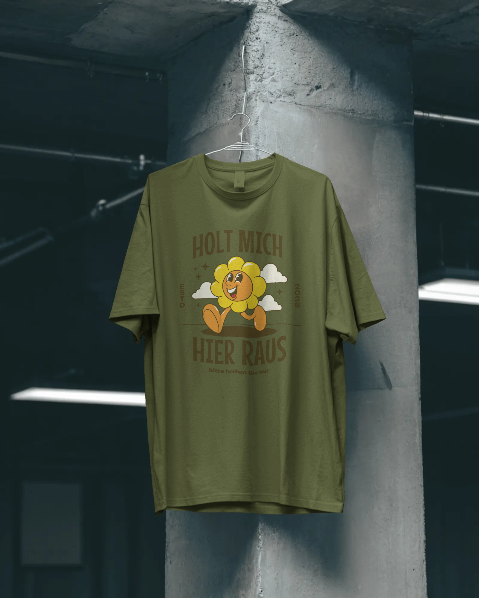 Unisex T-Shirt - ein offensichtlicher Hilfeschrei