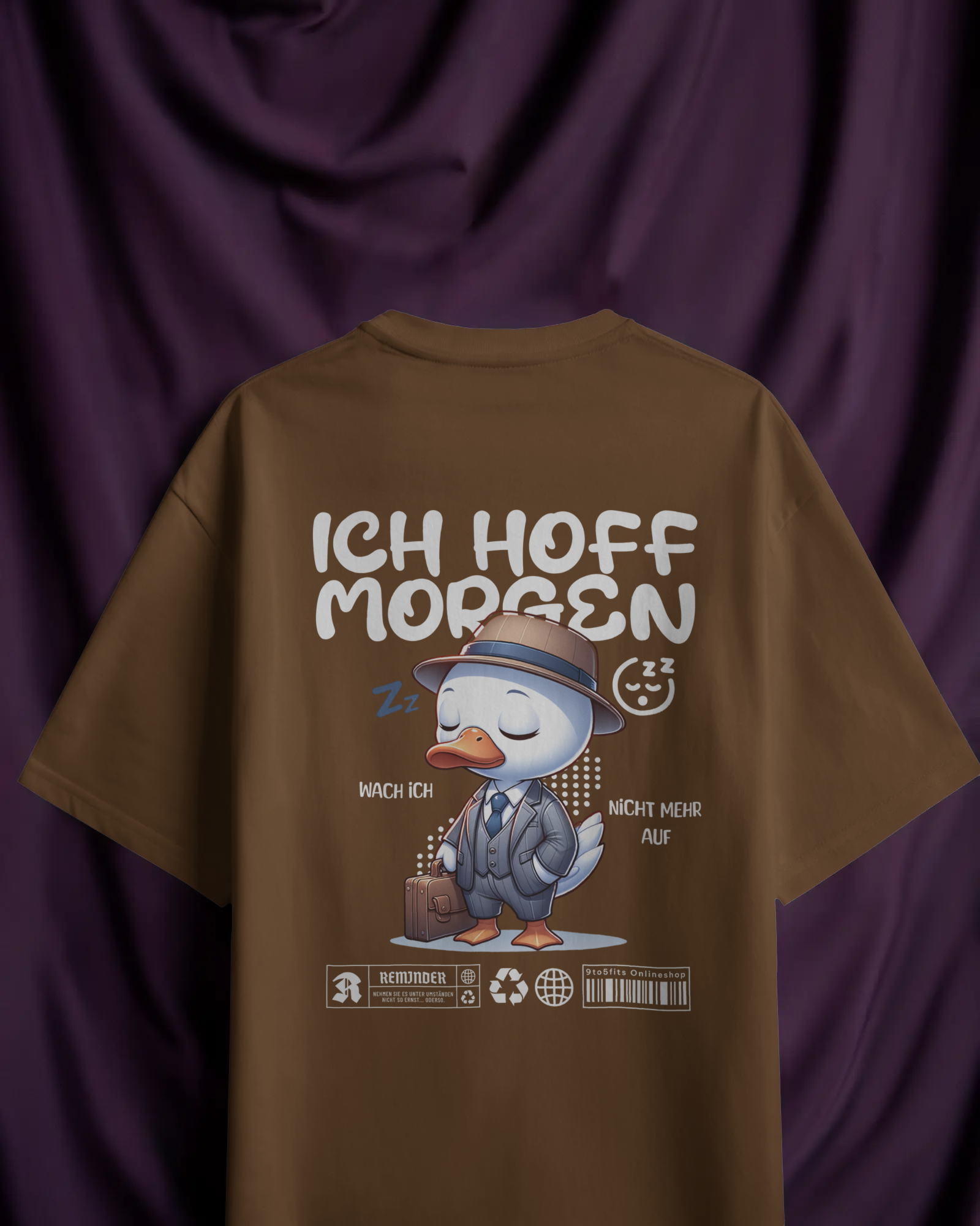 Unisex T-Shirt - für Leute deren einziger Traum der ist, nicht mehr aufzuwachen