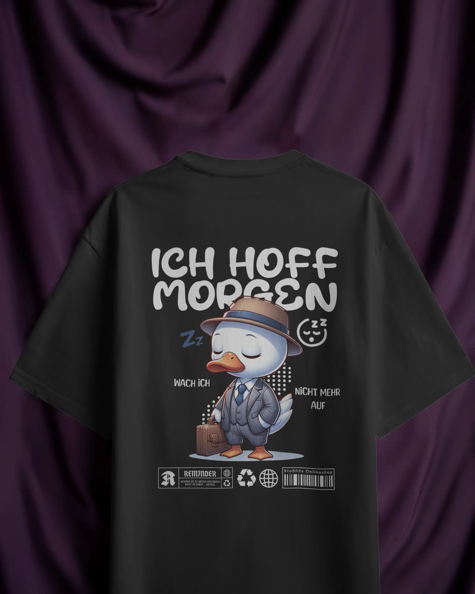 Unisex T-Shirt - für Leute deren einziger Traum der ist, nicht mehr aufzuwachen