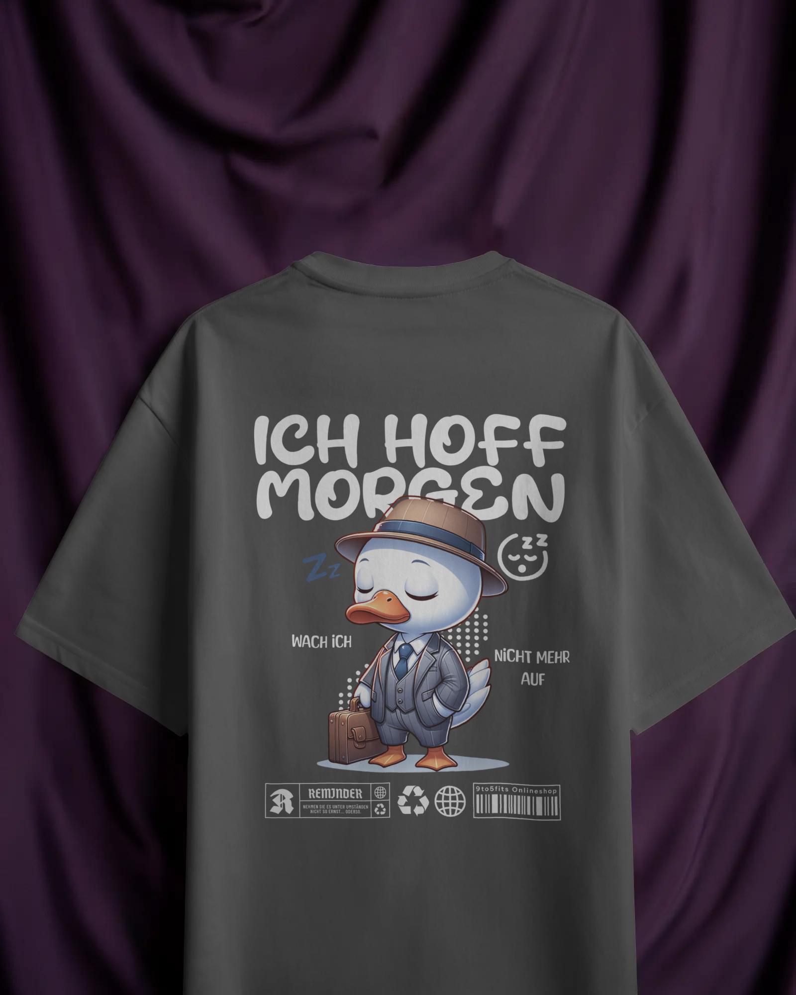Unisex T-Shirt - für Leute deren einziger Traum der ist, nicht mehr aufzuwachen