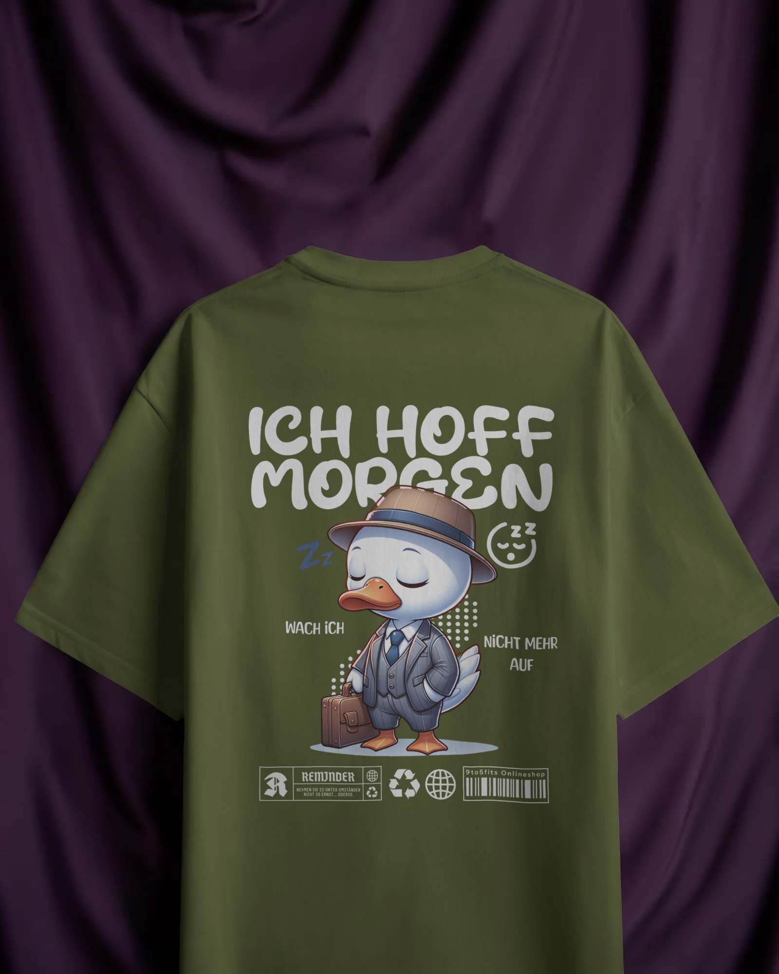 Unisex T-Shirt - für Leute deren einziger Traum der ist, nicht mehr aufzuwachen