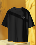 Heavy Oversized Organic T-Shirt mit Stick - Black  - Freestyler Heavy Oversized T-Shirt ST/ST mit Stick Shirtee