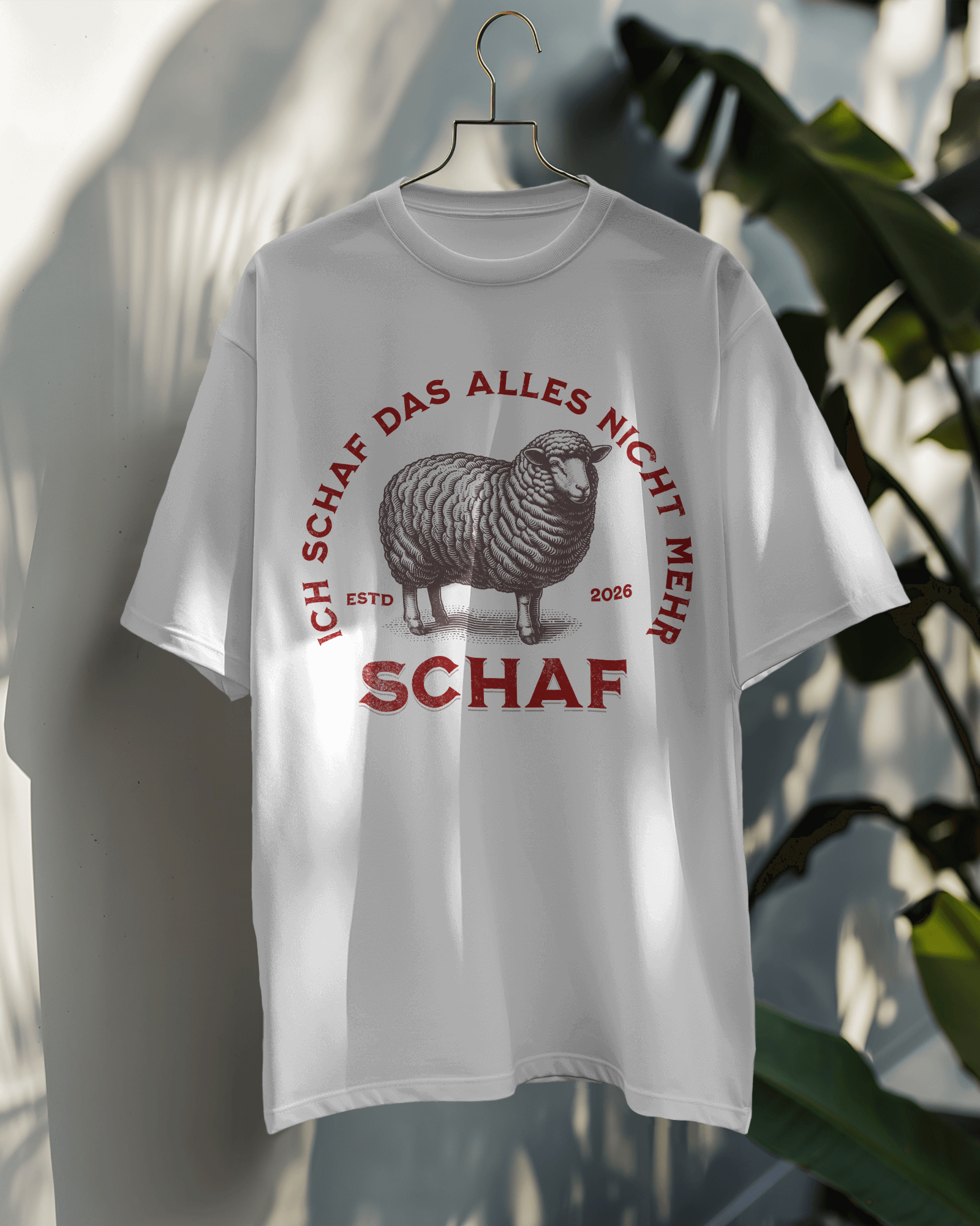 Unisex T-Shirt - Für Leute die das alles nicht mehr Schafen