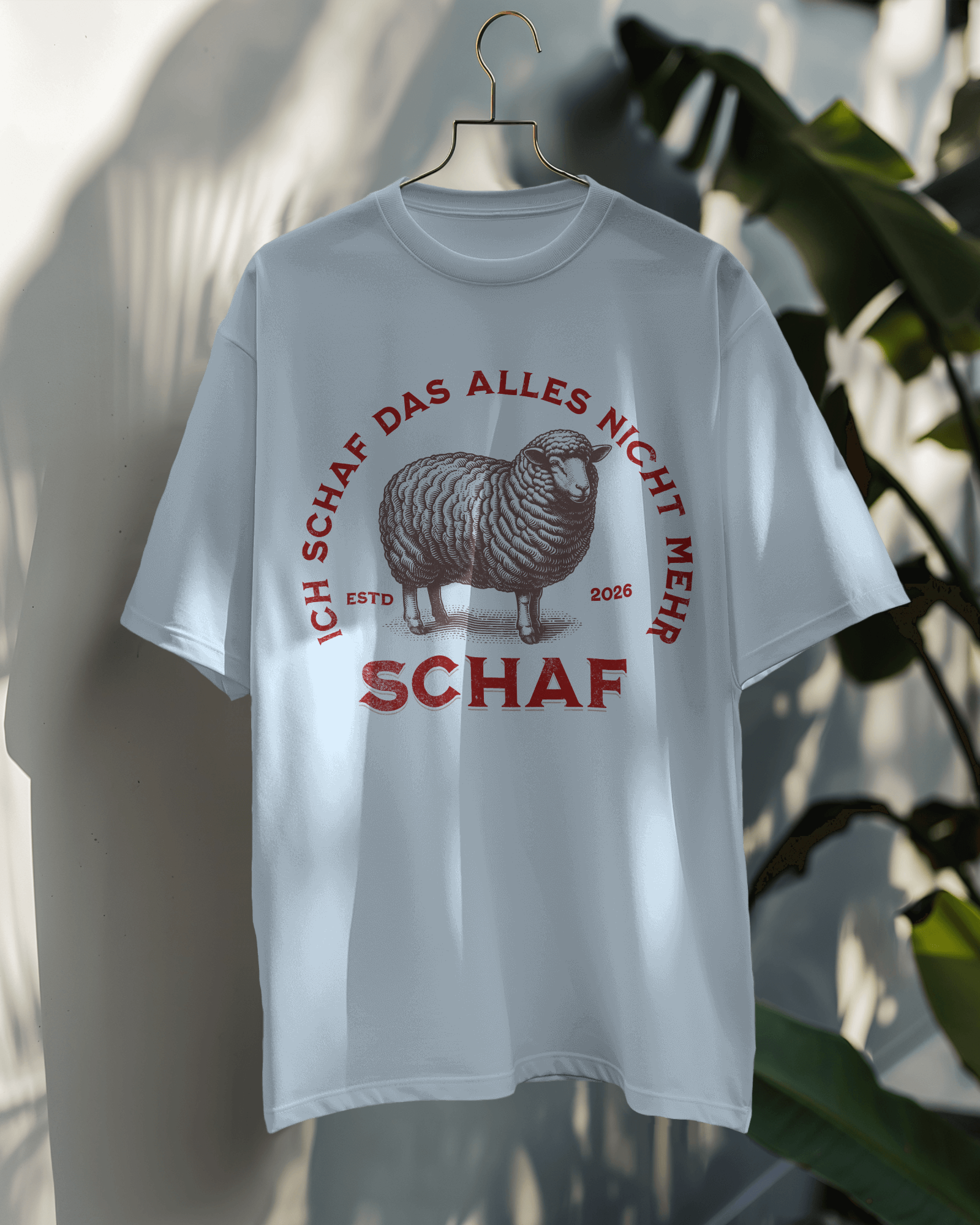 Unisex T-Shirt - Für Leute die das alles nicht mehr Schafen