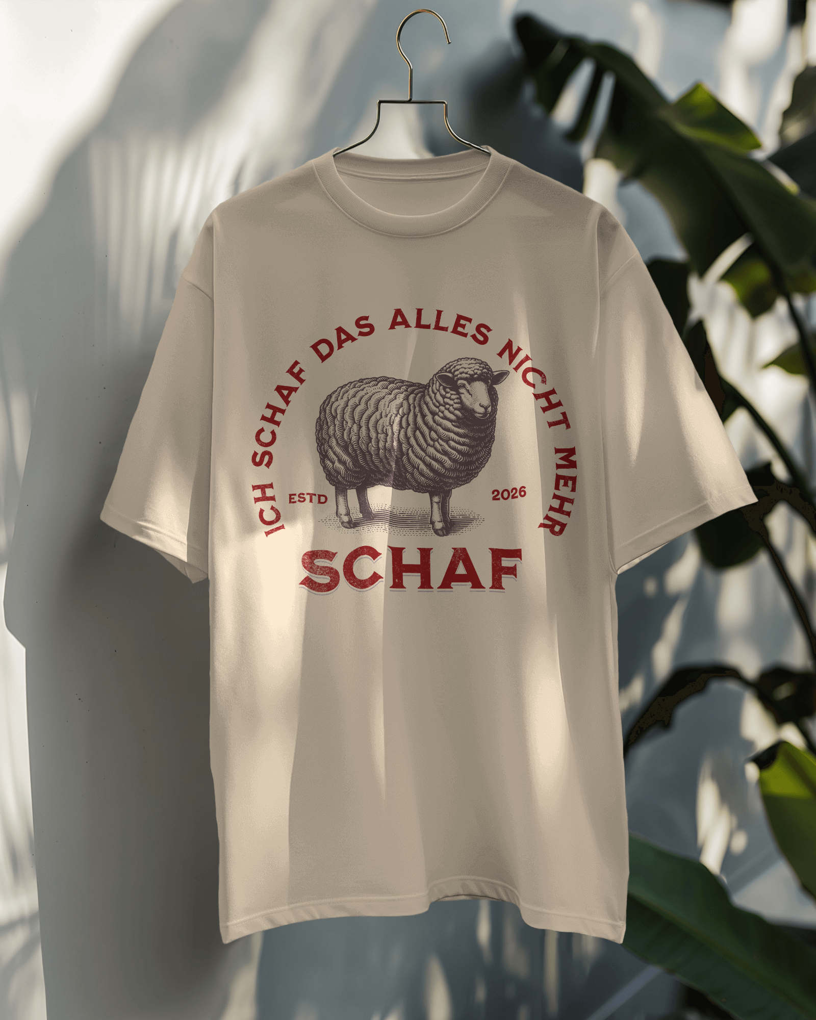 Unisex T-Shirt - Für Leute die das alles nicht mehr Schafen